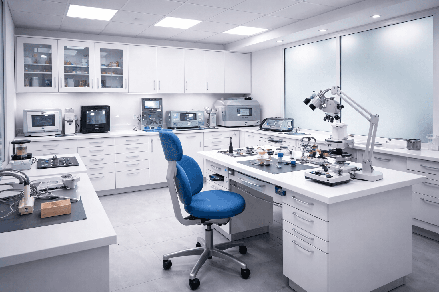 UPEX - Laboratorio dentale professionale con apparecchiature moderne